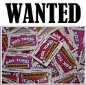 wanted box tops